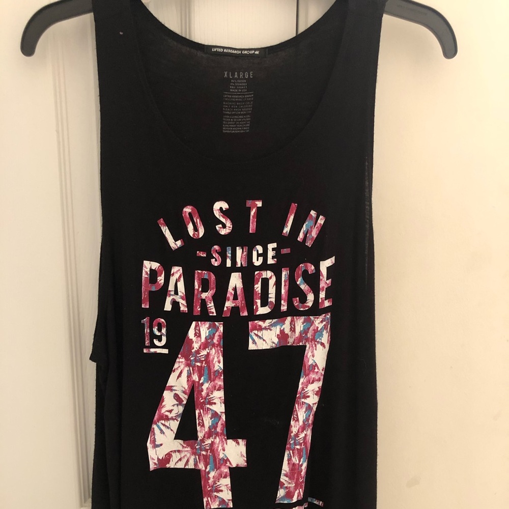 Muscle tank top